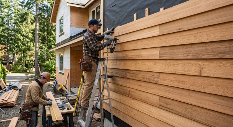 Wood Barn Siding Installation in Angier, NC