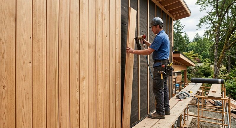Wood Barn Siding Installation in Angier, NC