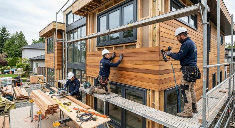 Wood Cladding Installation in Dunn, NC