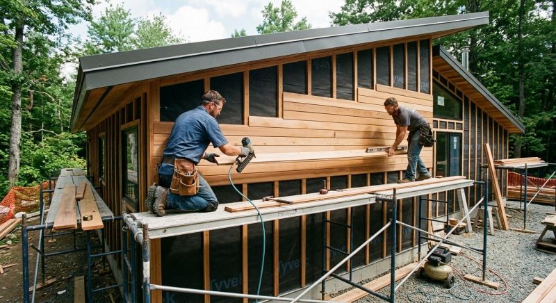 Wood Cladding Installation in Lillington, NC