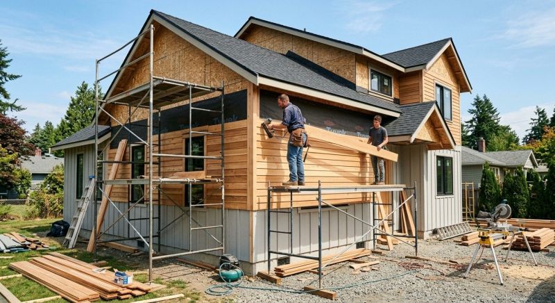 Wood Siding Installation in Benson, NC