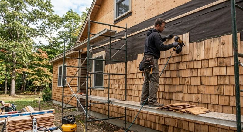 Wood Siding Installation in Fuquay Varina, NC