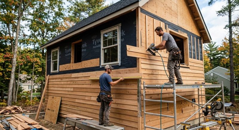 Wood Siding Installation in Sanford, NC