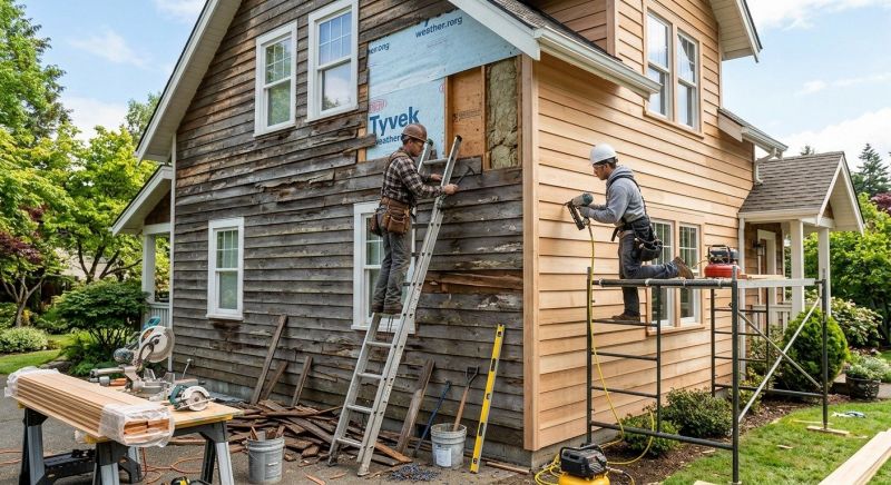 Wood Siding Replacement in Garner, NC
