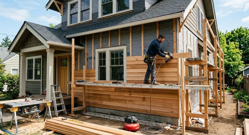 Wood Siding Replacement in Knightdale, NC