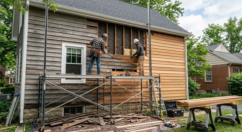 Wood Siding Replacement in Wake County, NC