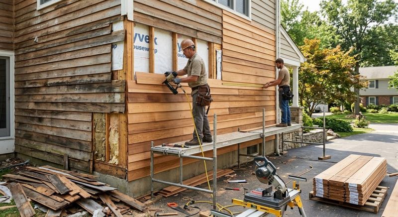Wood Siding Service in Benson, NC